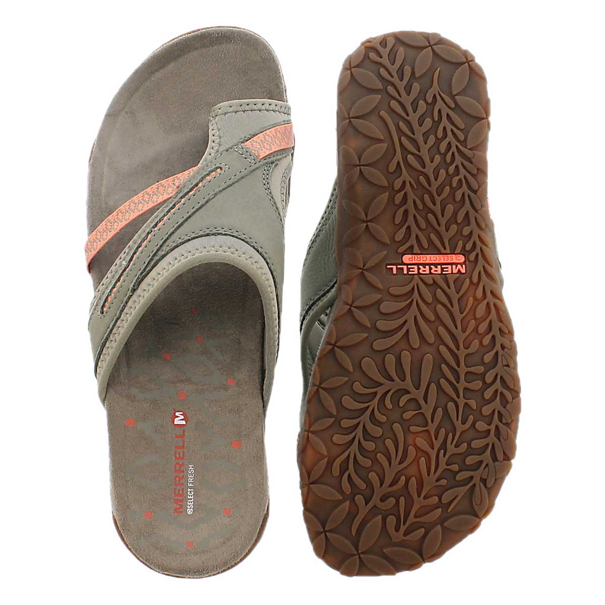 Lds Terran Post II putty toe wrap sandal