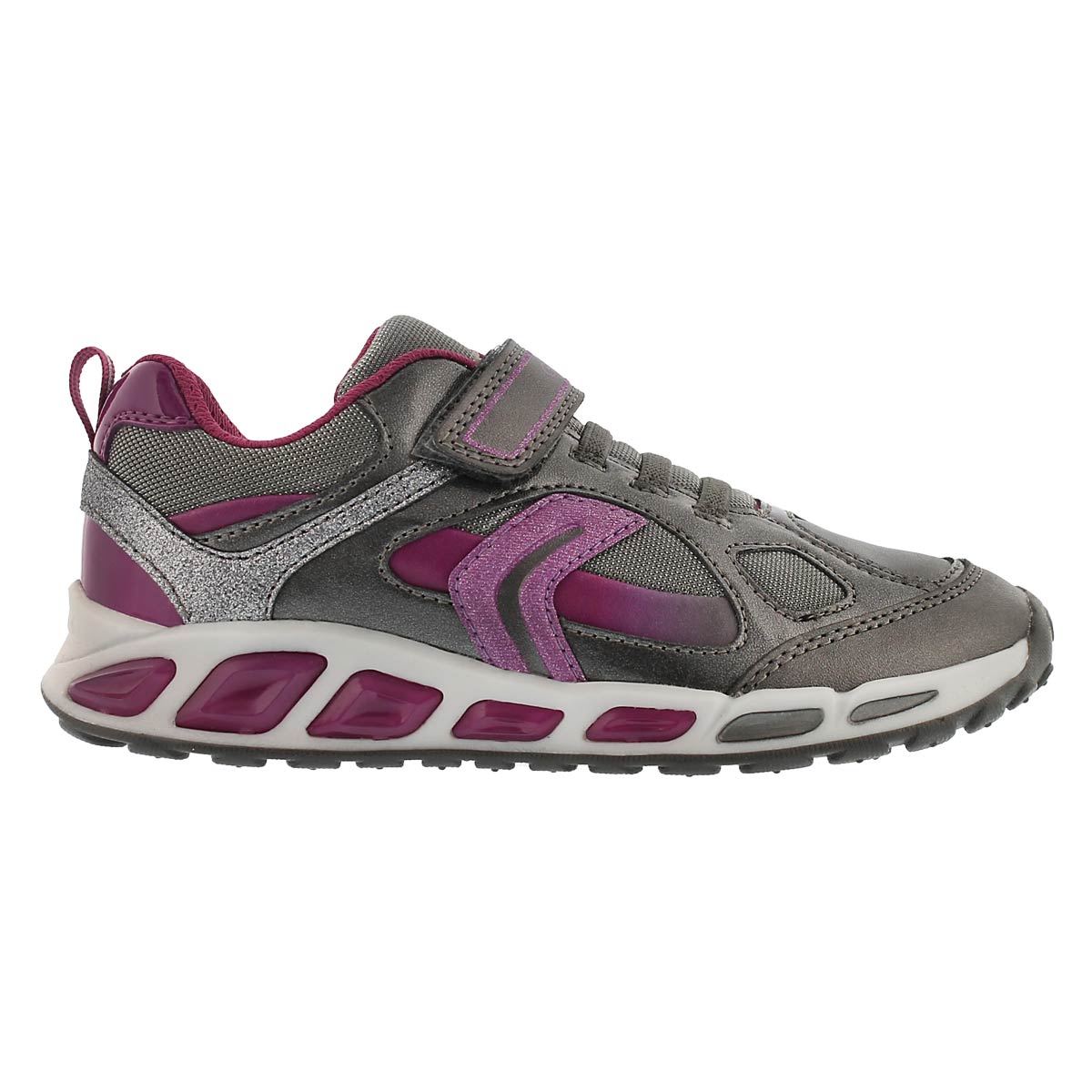 Grls Shuttle slv/ppl running shoe