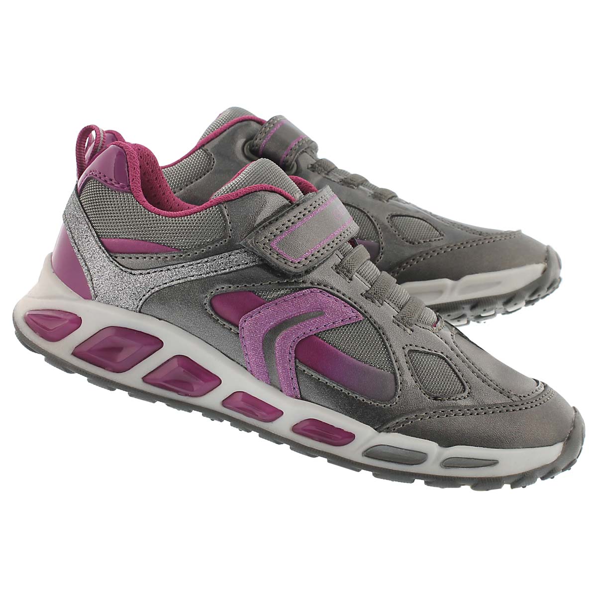 Grls Shuttle slv/ppl running shoe