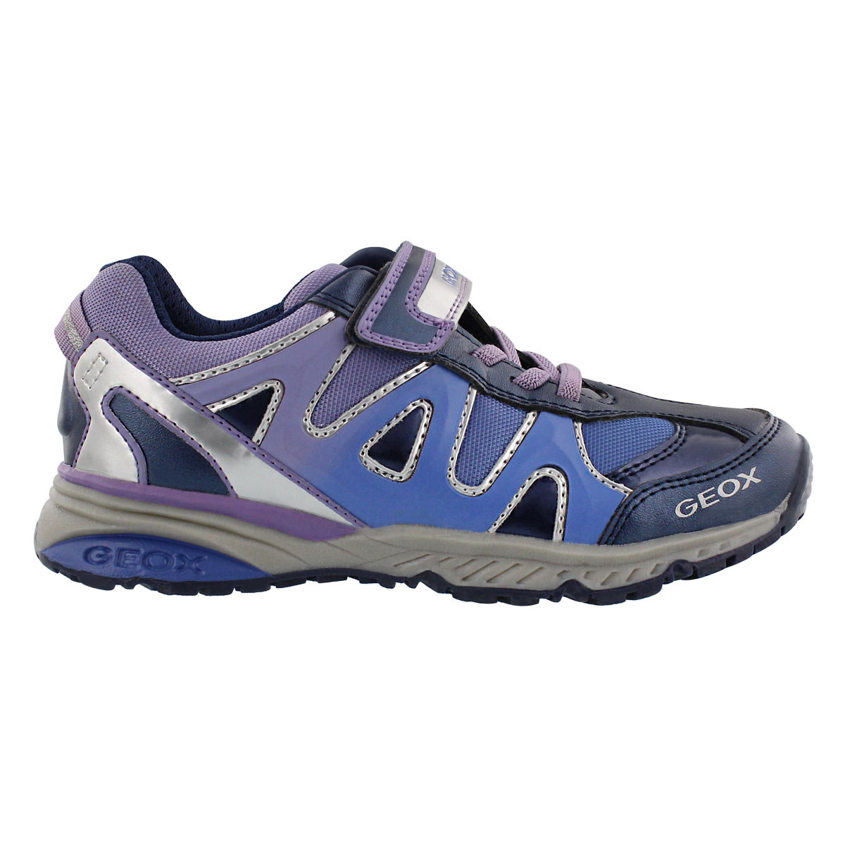 Grls Bernie navy/lilac sneaker