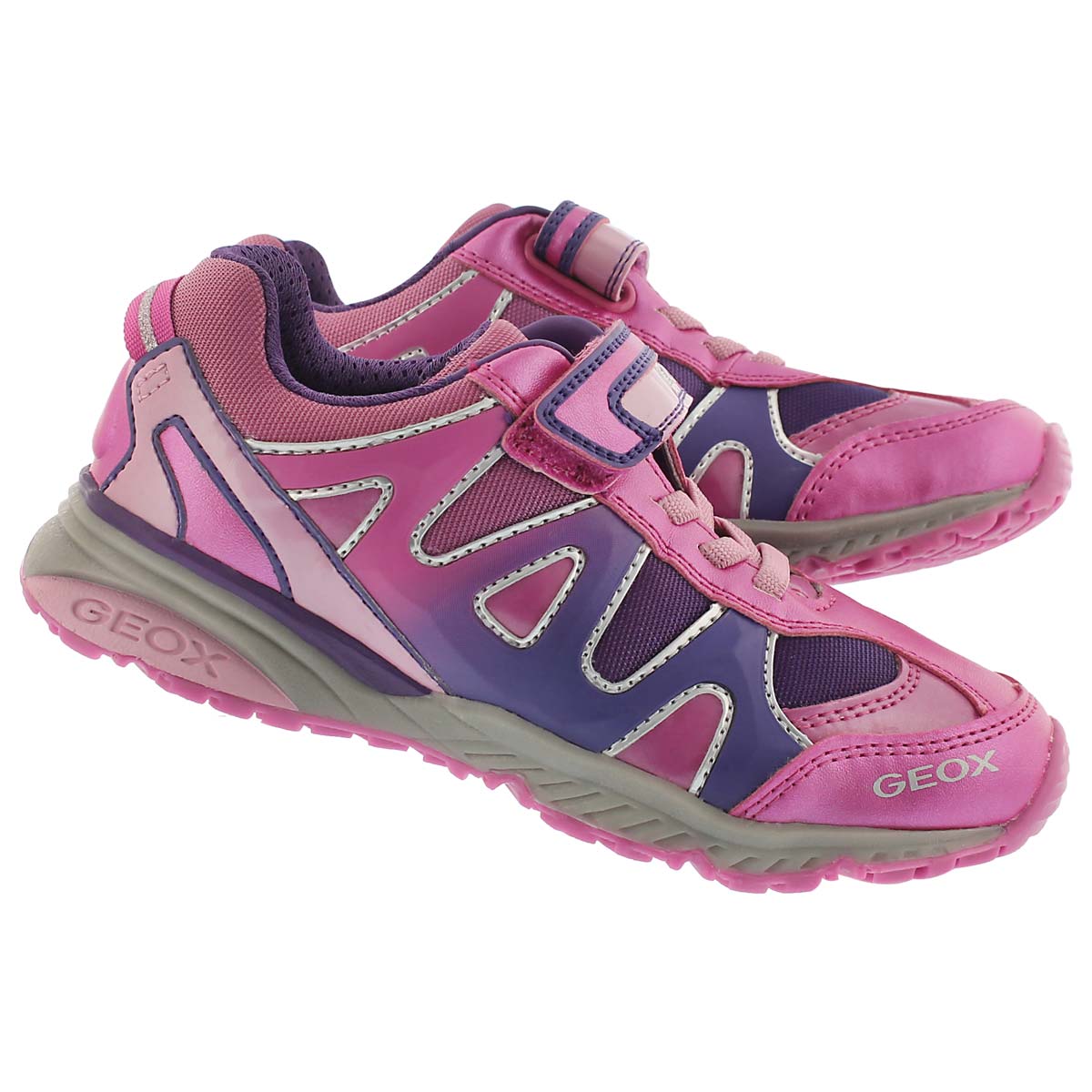 Grls Bernie fuchsia/violet sneaker