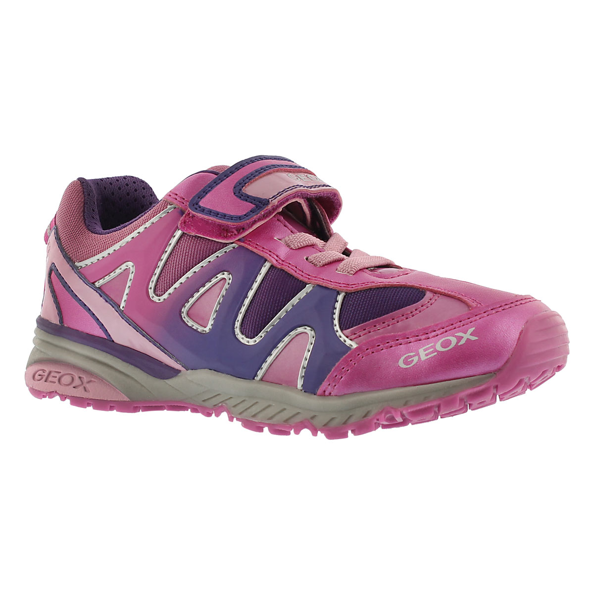 Grls Bernie fuchsia/violet sneaker