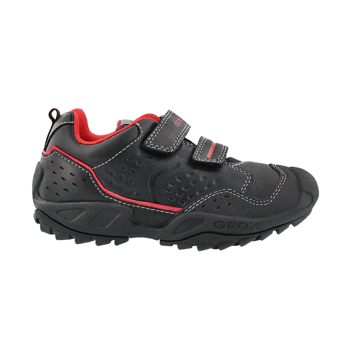 Bys New Savage blk/red 2 strap sneaker