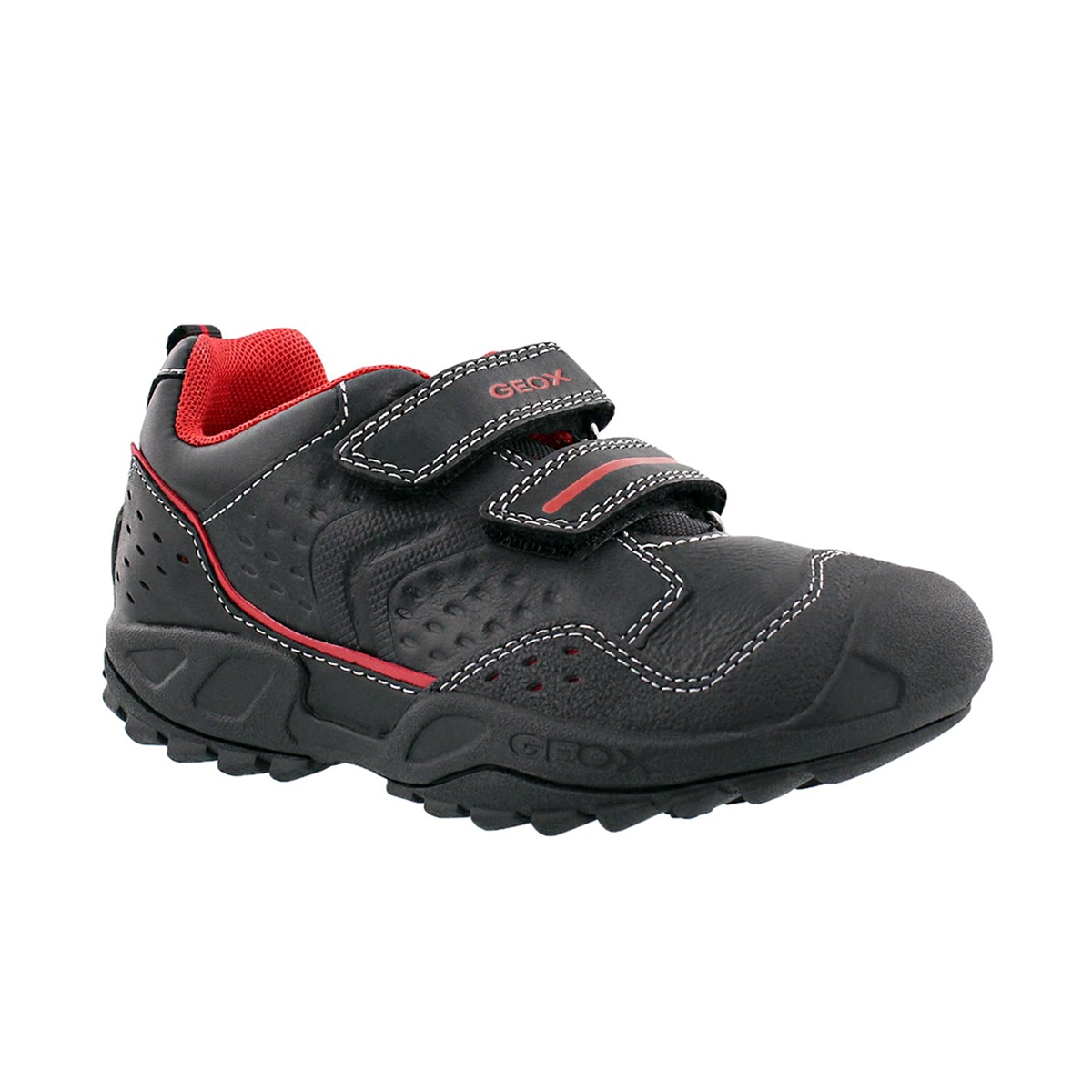 Bys New Savage blk/red 2 strap sneaker