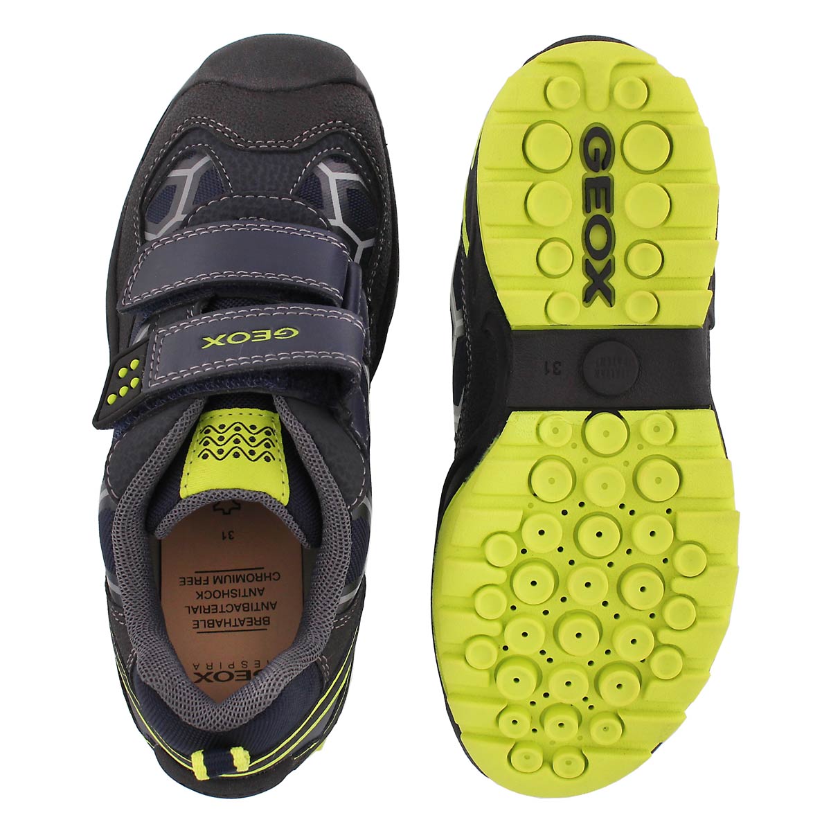 Bys New Savage nvy/lime sneaker