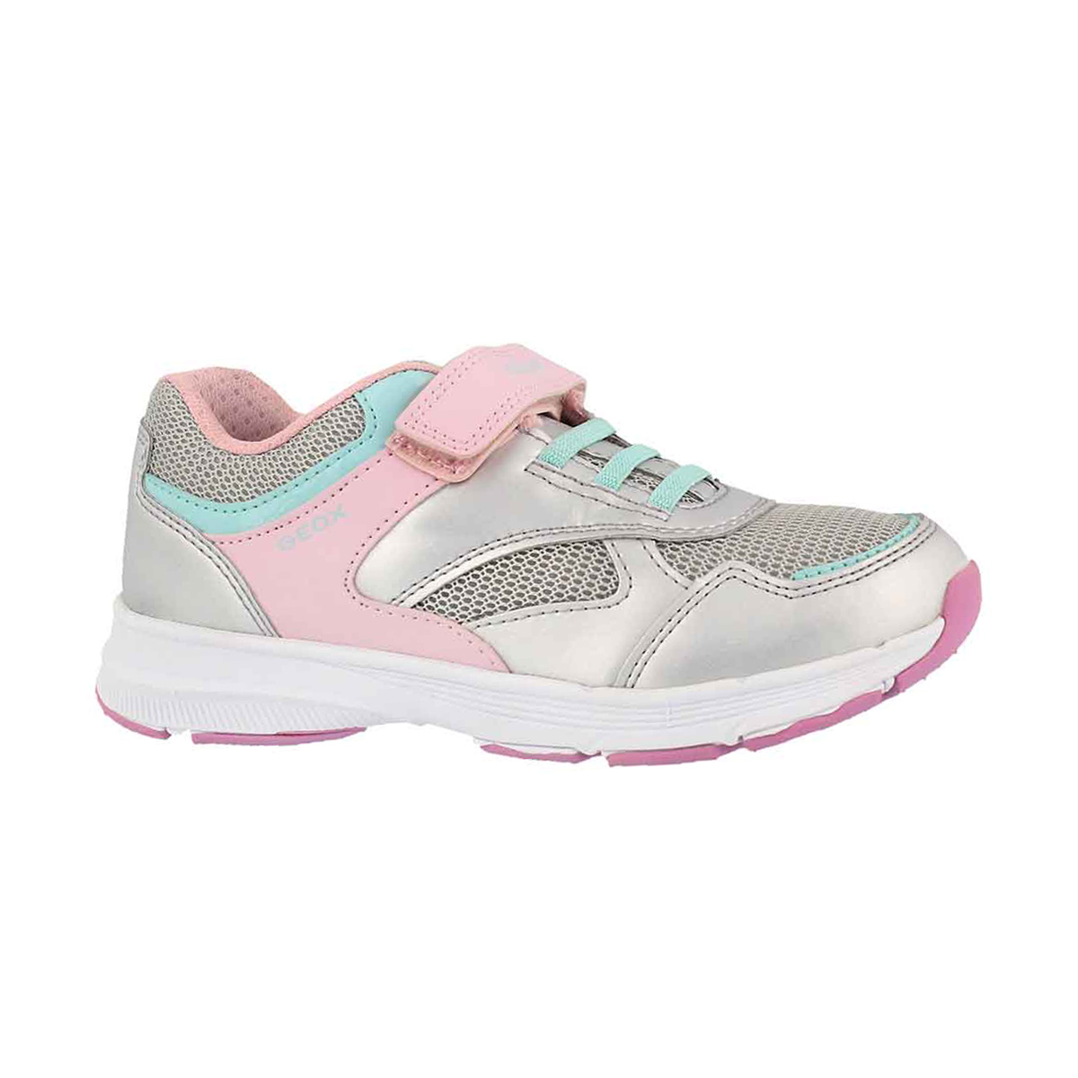 Grls J Hoshiko slvr/pnk sneaker