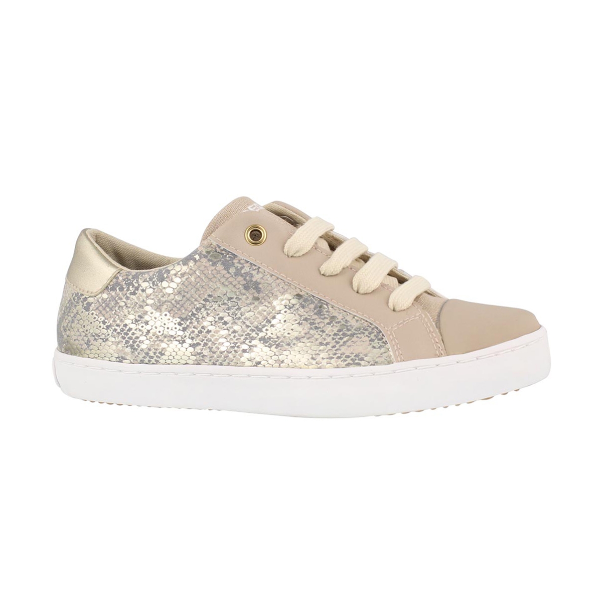 Girls' J GISLI beige sneakers