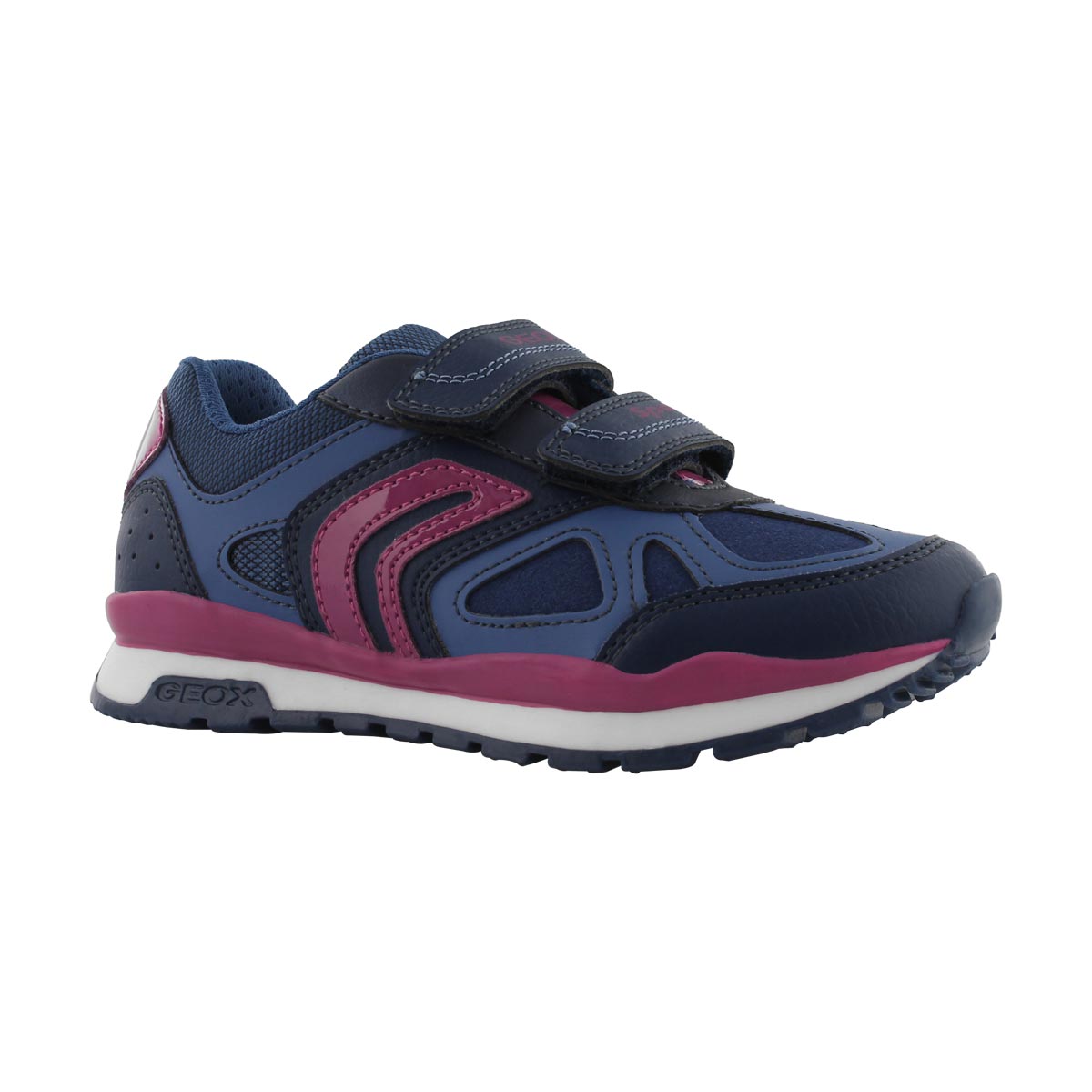 Grls Pavel A nvy/fus 2 strap sneaker