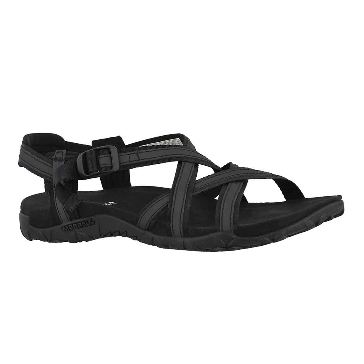 Women's TERRAN ARI LATTICE black sport sandals