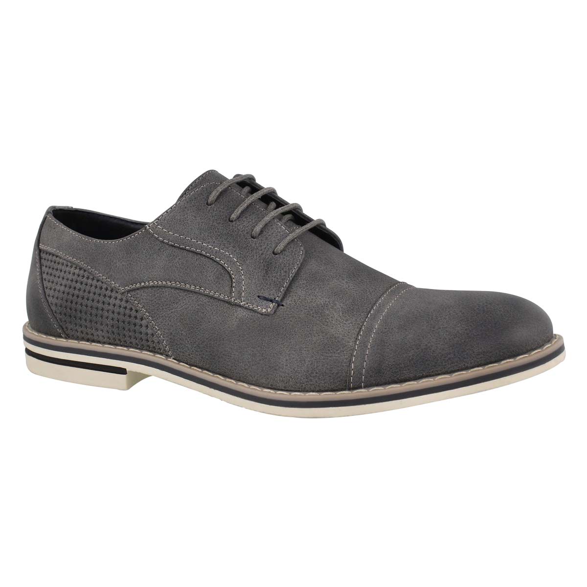 Men's JACK grey lace up casual oxfords