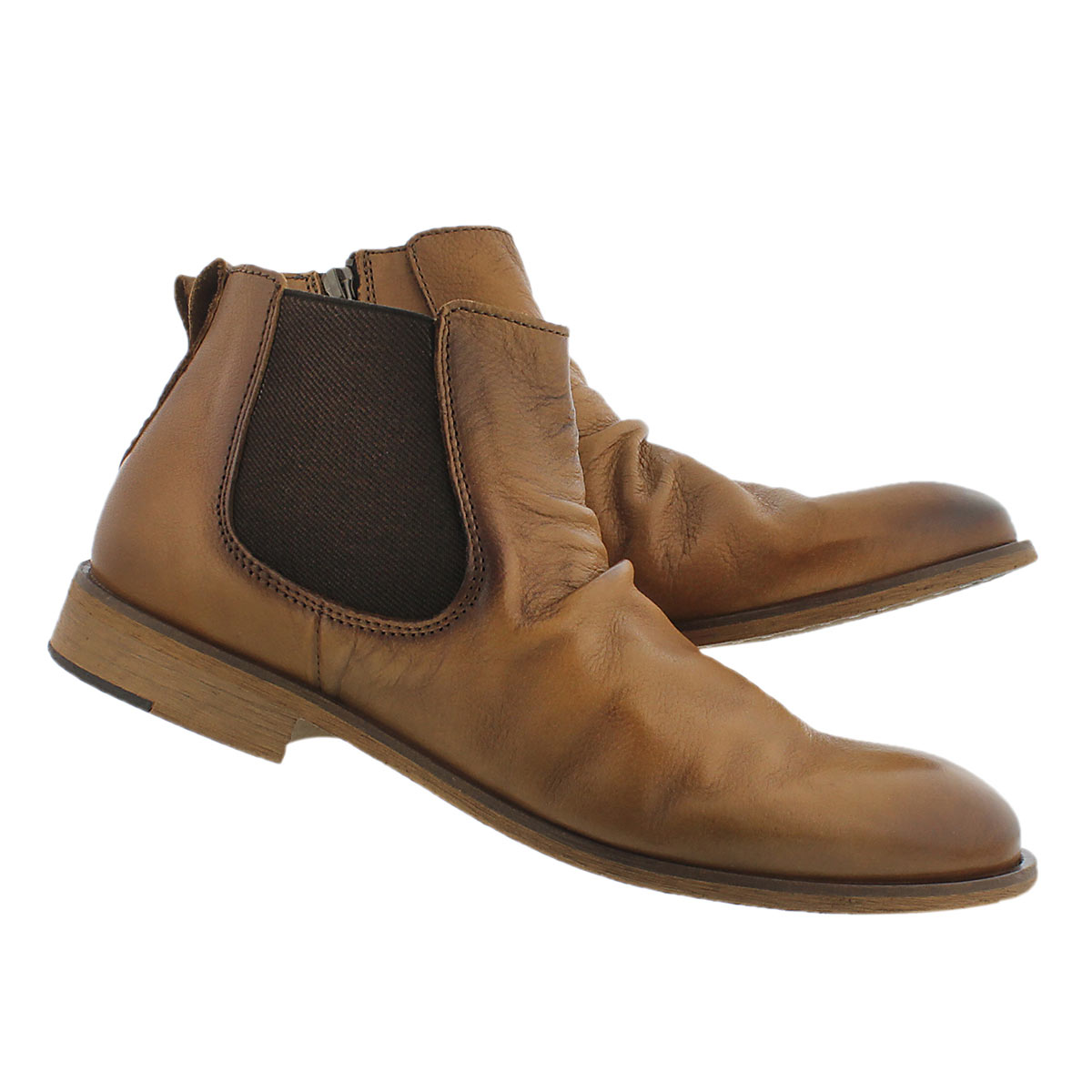 Mns Jaden camel slip on ankle boot