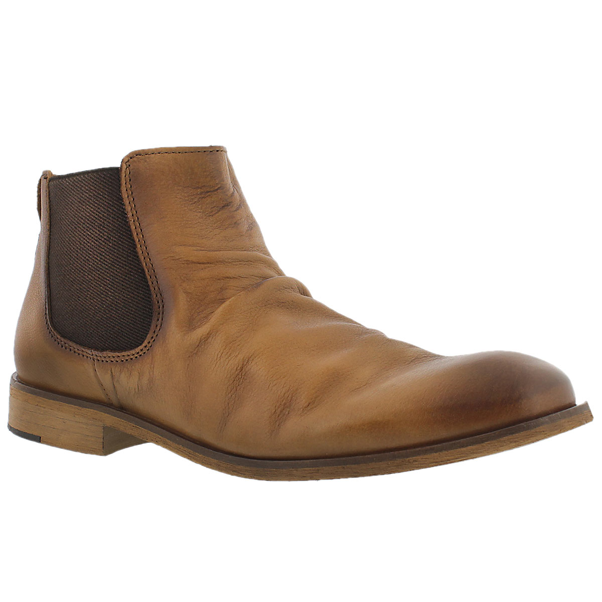 Mns Jaden camel slip on ankle boot