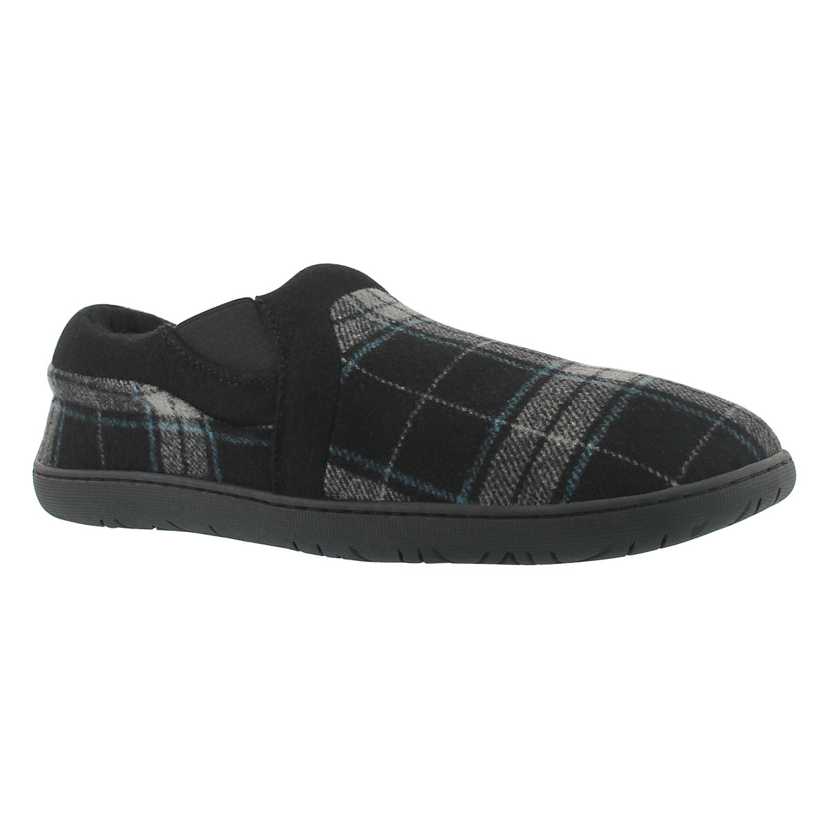 Pantoufle tal fermé James, tartan nr,hom