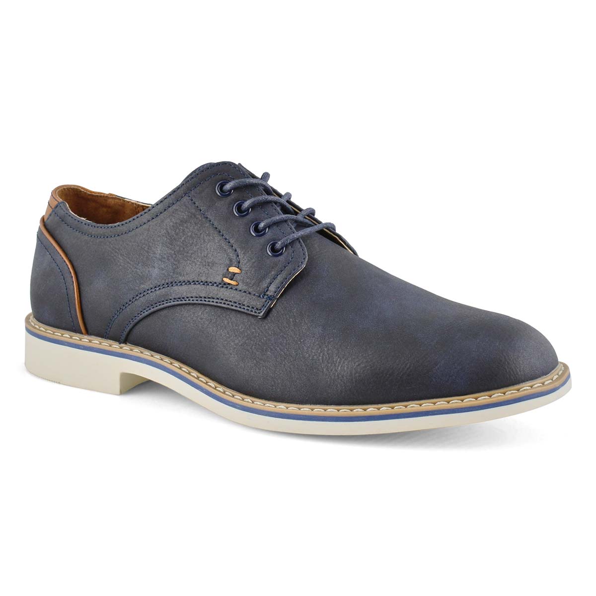 Mns Jamie navy lace up casual oxford