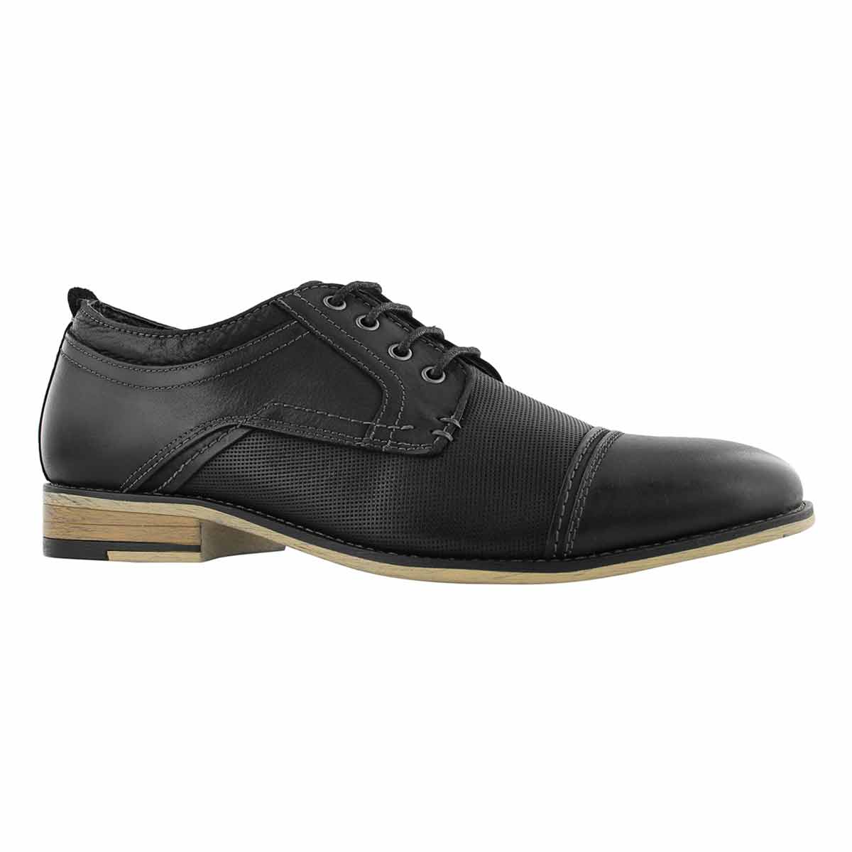 Mns Jarco dk grey laceup dress oxford