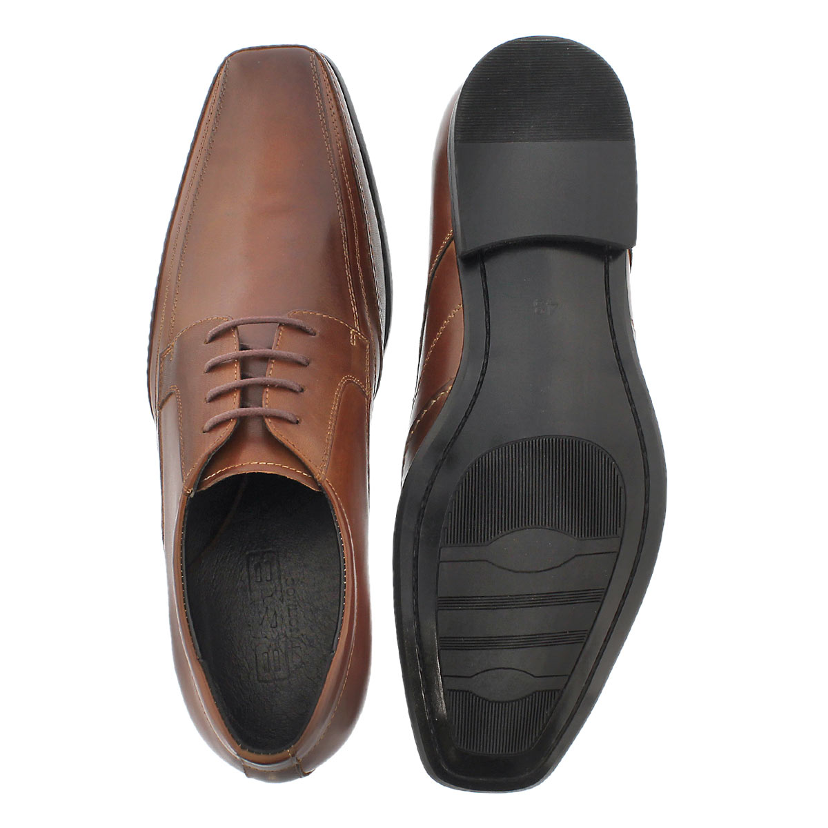 Richelieu habillé JEFFERY, cognac, homme
