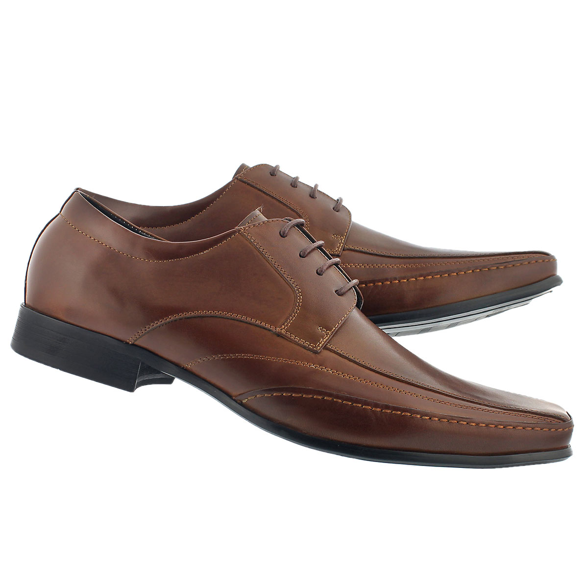 Richelieu habillé JEFFERY, cognac, homme