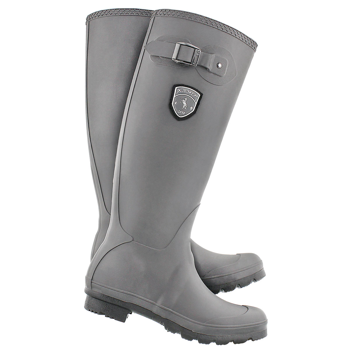 Lds Jennifer charc side buckle rain boot