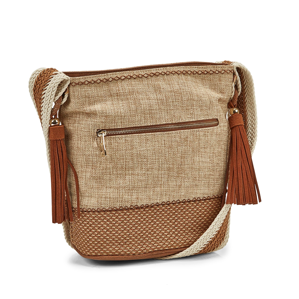 Women's JHUNTER natural tote bag