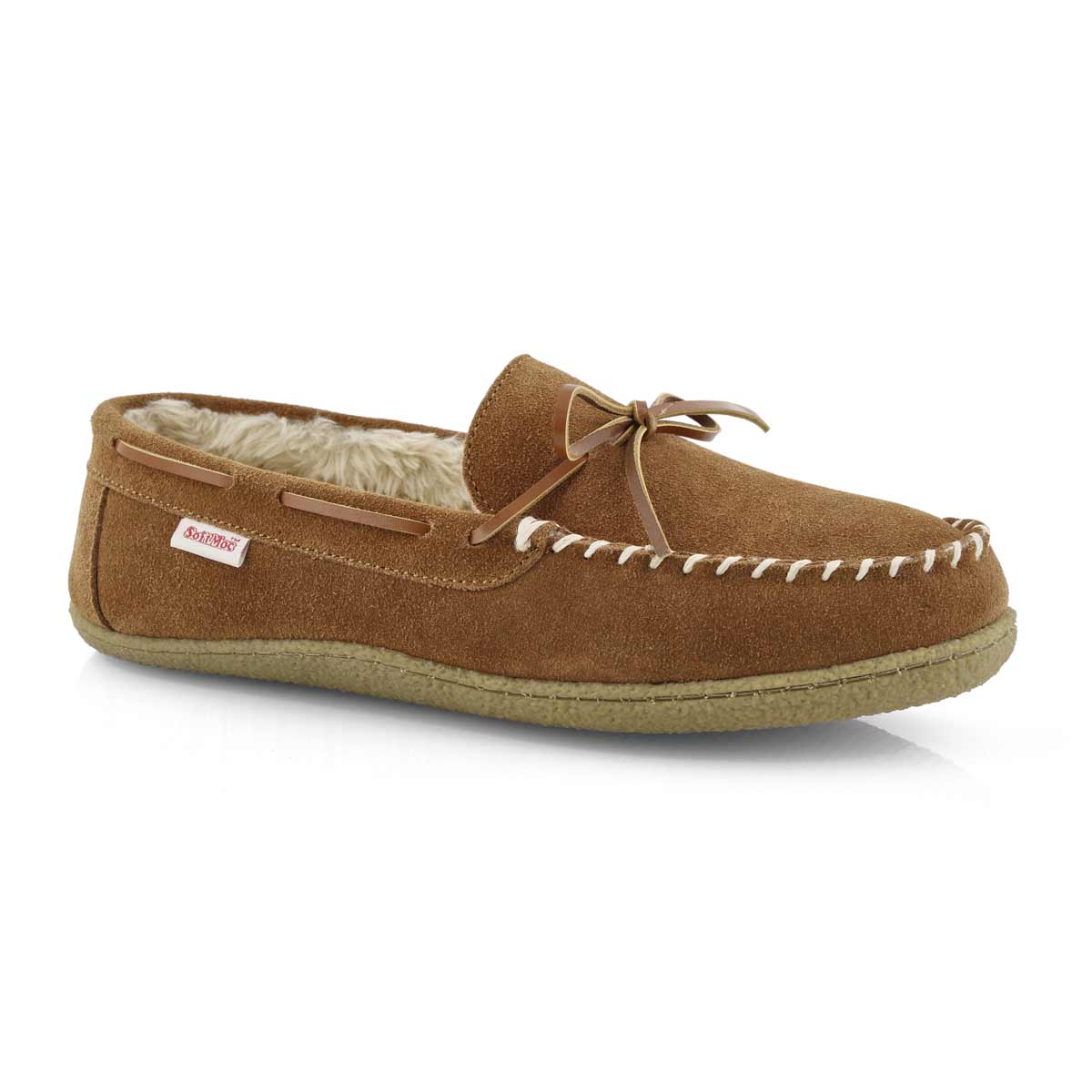 Mocassin doublé Joe,molleton,épices,hom.