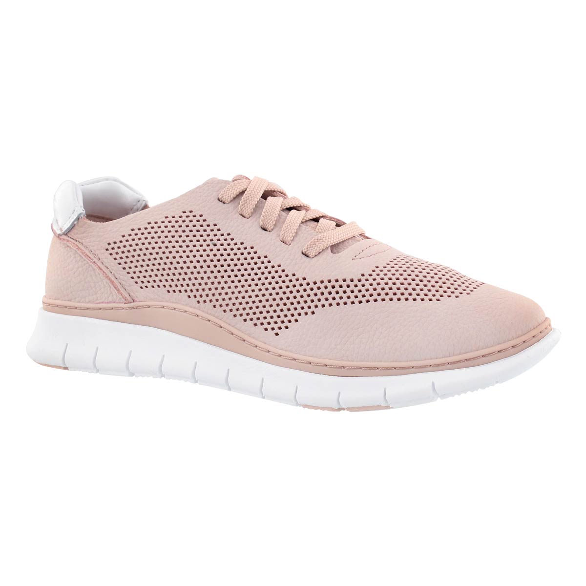 Women's JOEY dusty pink lace up sneakers