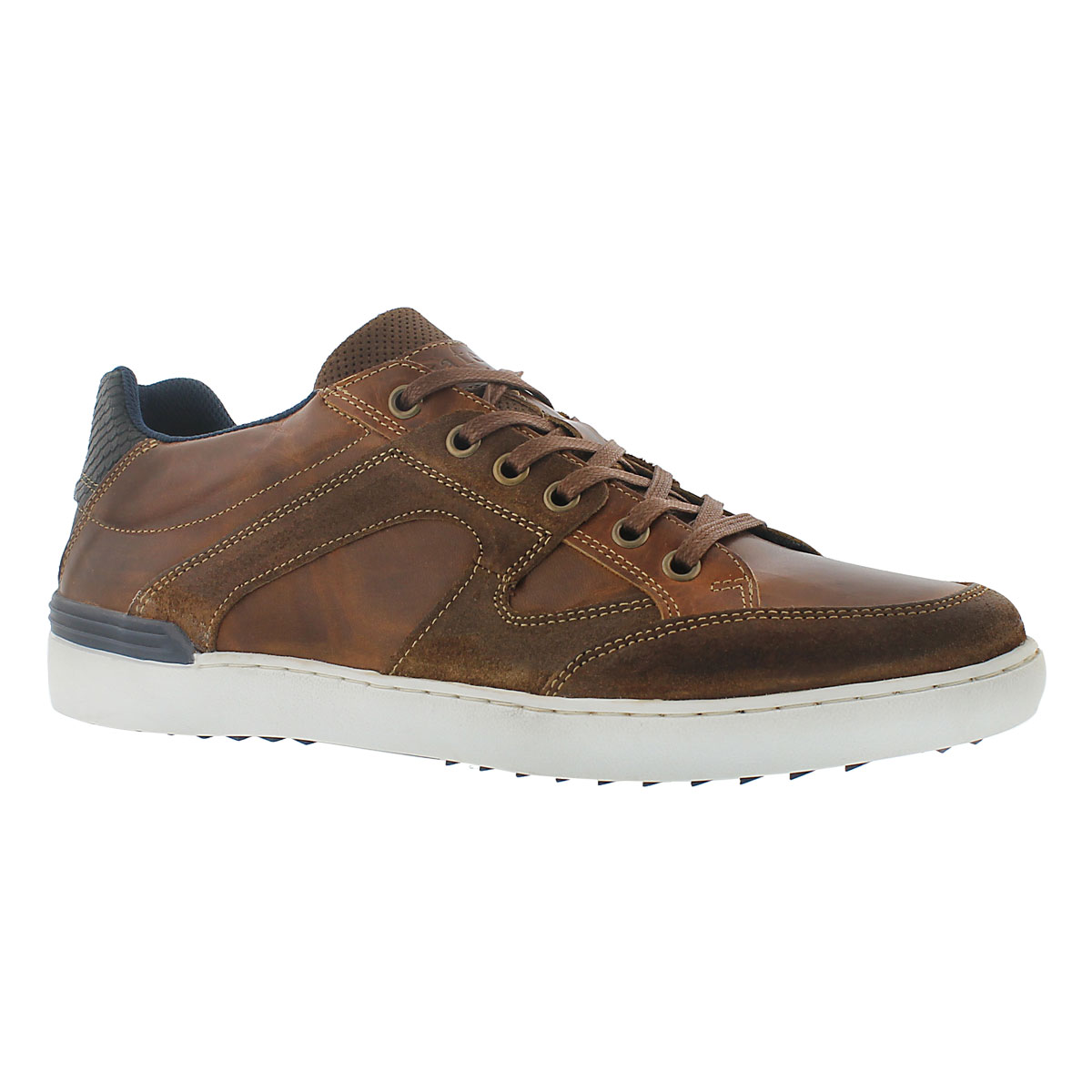 Mns Jonah camel lace up fashion sneaker