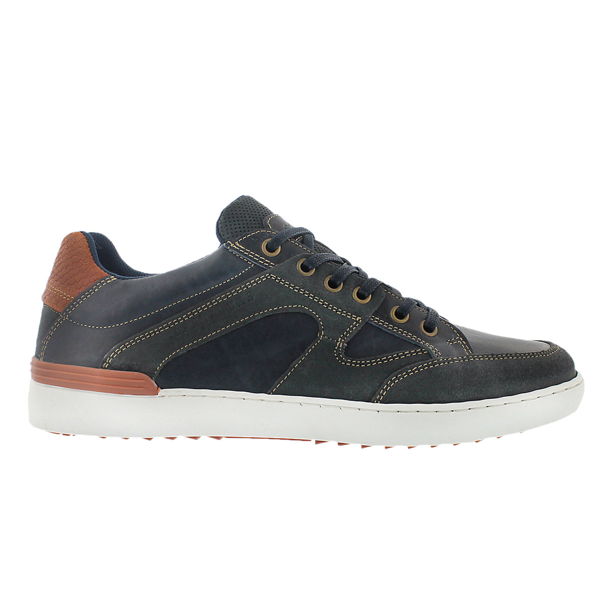 Mns Jonah navy lace up fashion sneaker