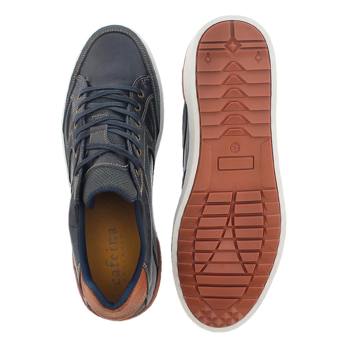 Mns Jonah navy lace up fashion sneaker