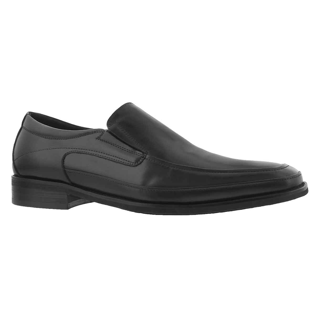 Mns Joseph black slip on dress shoe