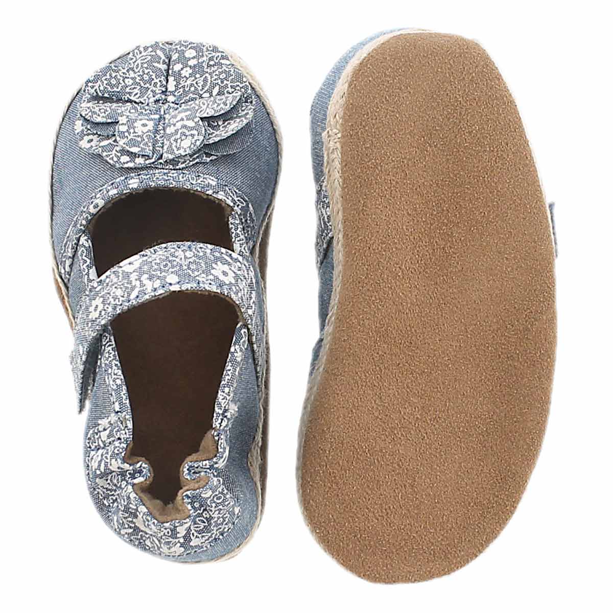 Pantoufle Jourdan Espadrille, bleu, bébé