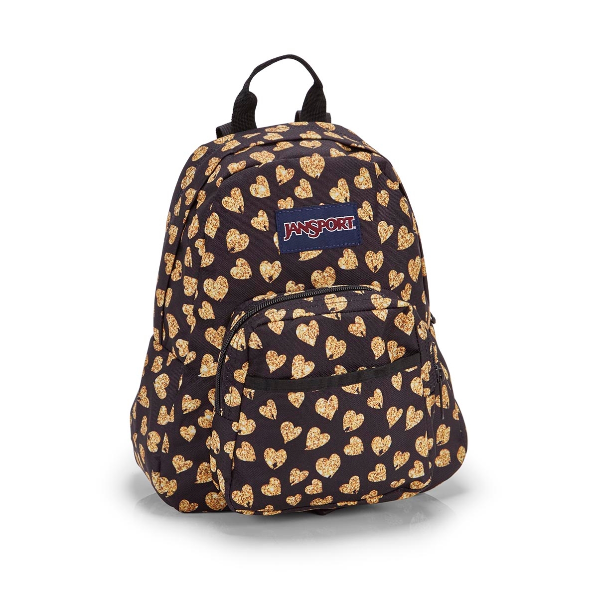 Unisex HALF PINT glitter hearts backpack