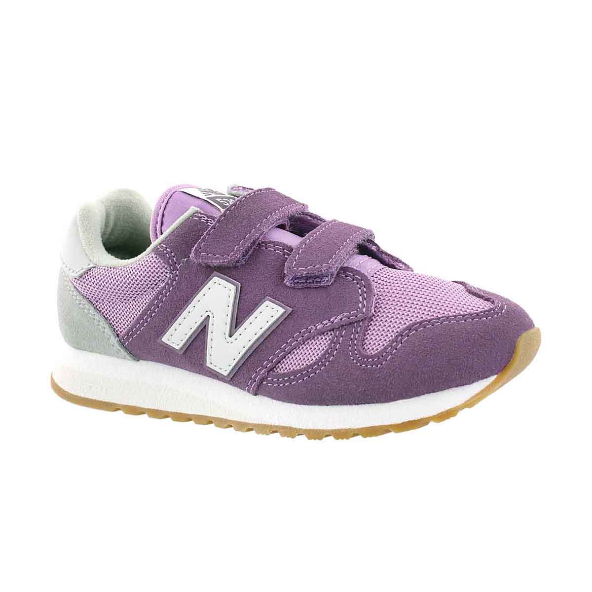 Girls' 520 purple/whtie sneakers