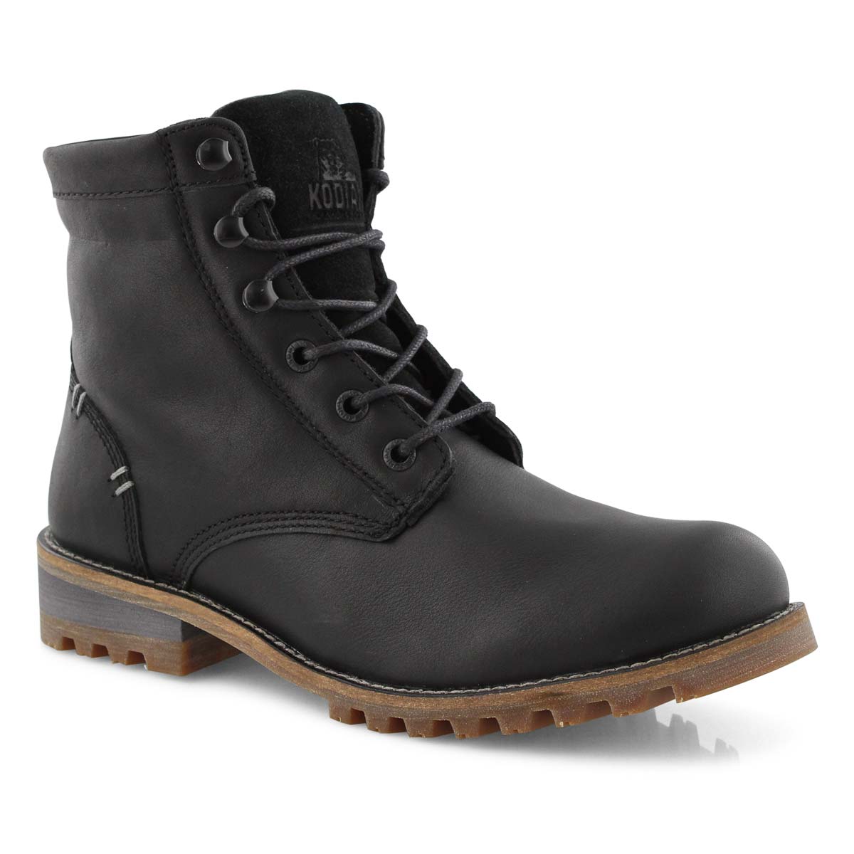 Lds Mahone black wtpf laceup ankle boot