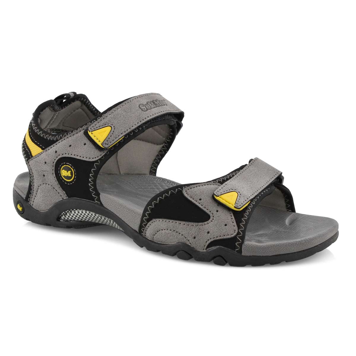 Mns Kedge 2 grey 3 strap sport sandal
