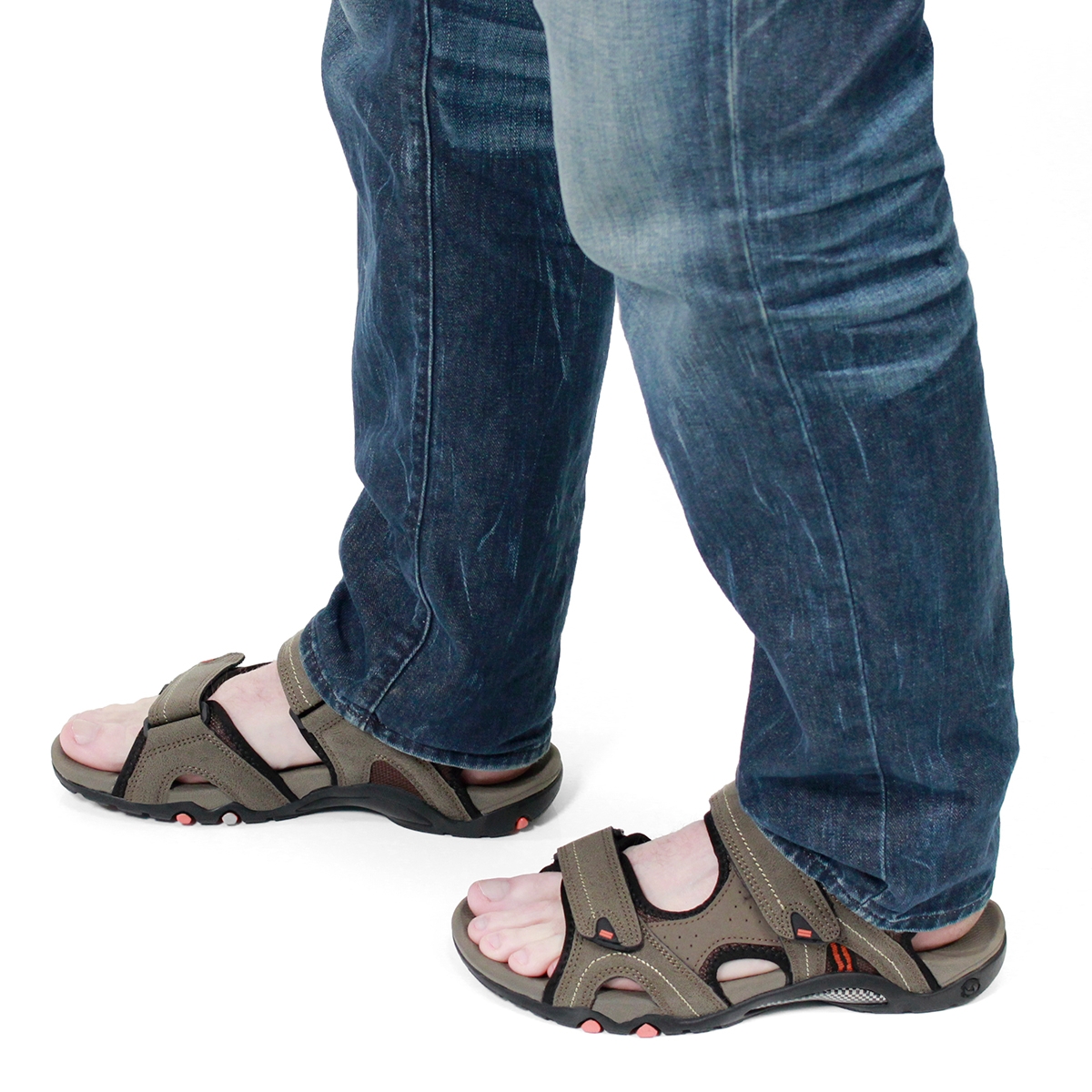 Sandale sport Keegan, taupe, hommes