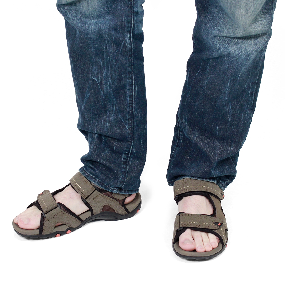 Sandale sport Keegan, taupe, hommes