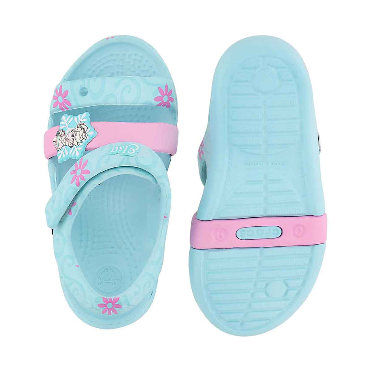 Grls Keeley Frozen Fever blue sandal