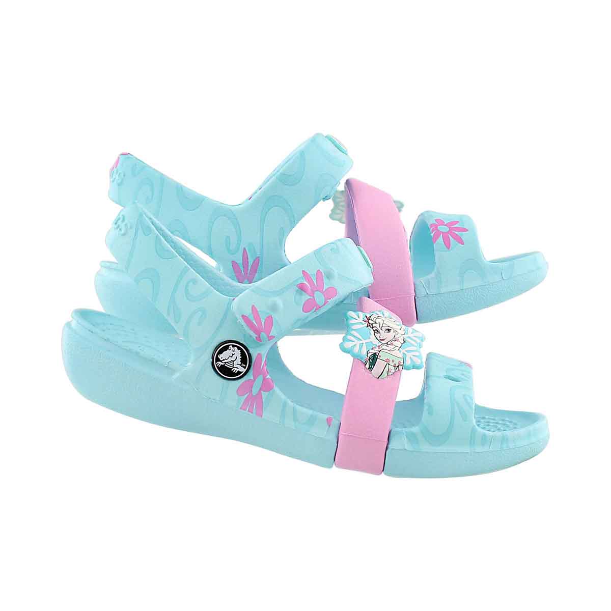 Grls Keeley Frozen Fever blue sandal