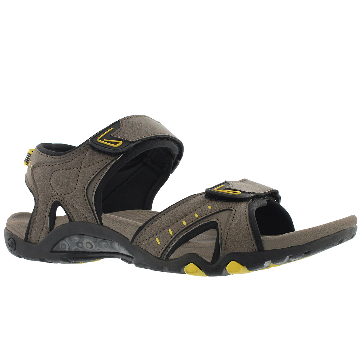 Men's KEITH taupe 3 strap sport sandals