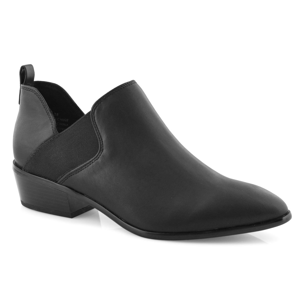 Lds Kendra black vegan dress heel