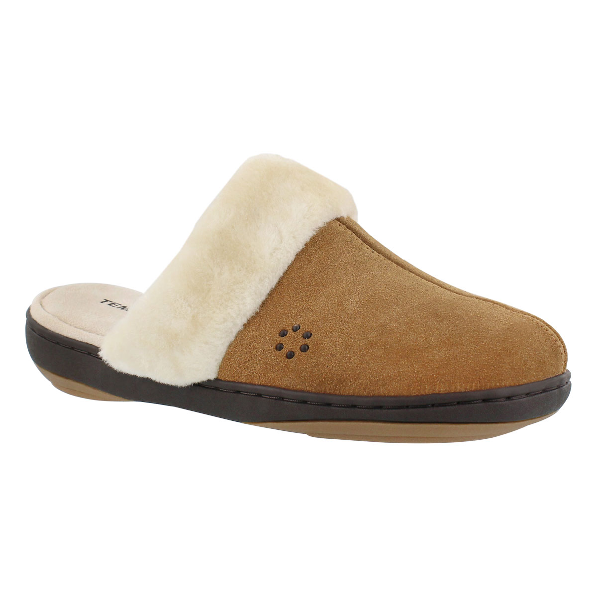 Lds Kensley hashbrown open back slipper