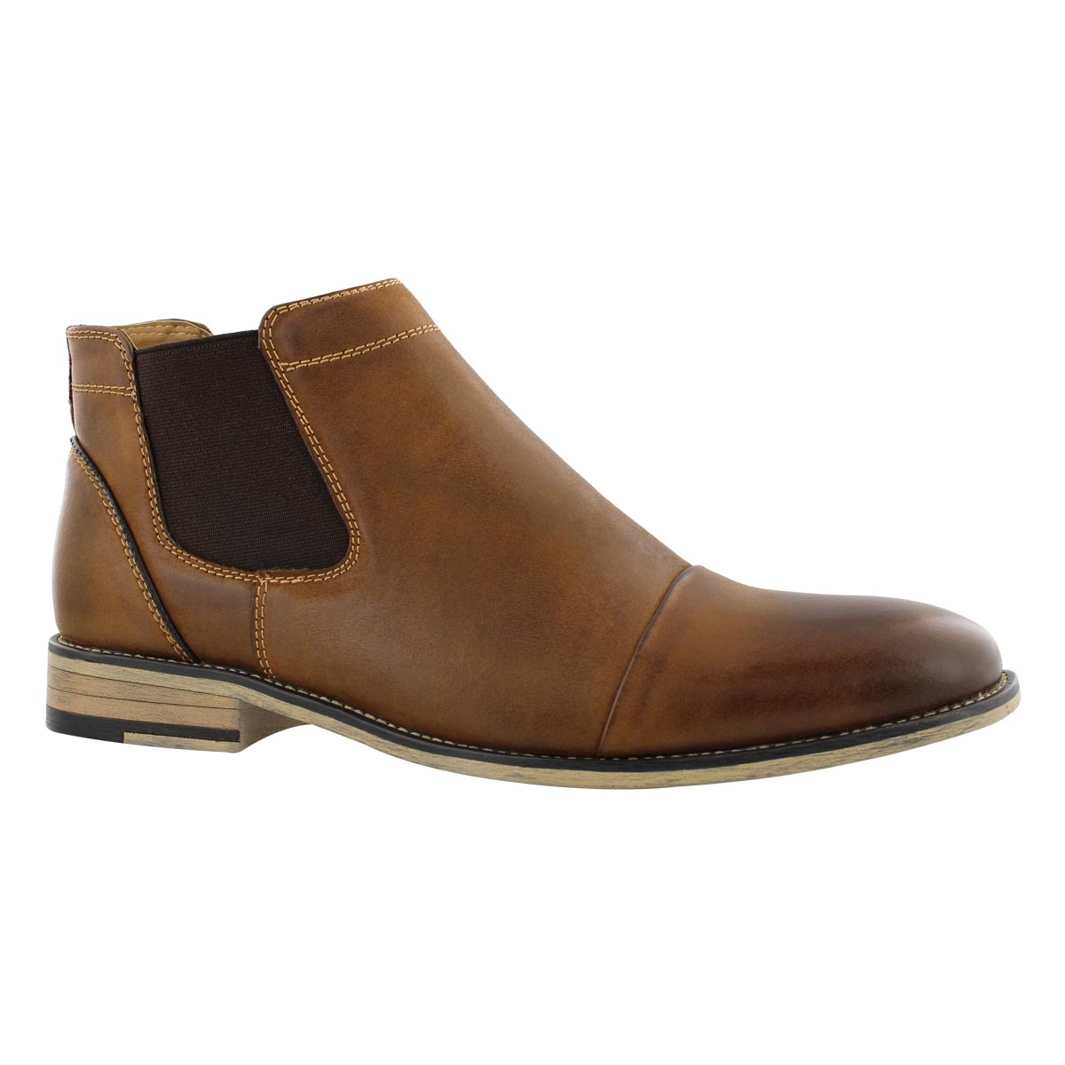Mns Keridan dk tan chelsea boot