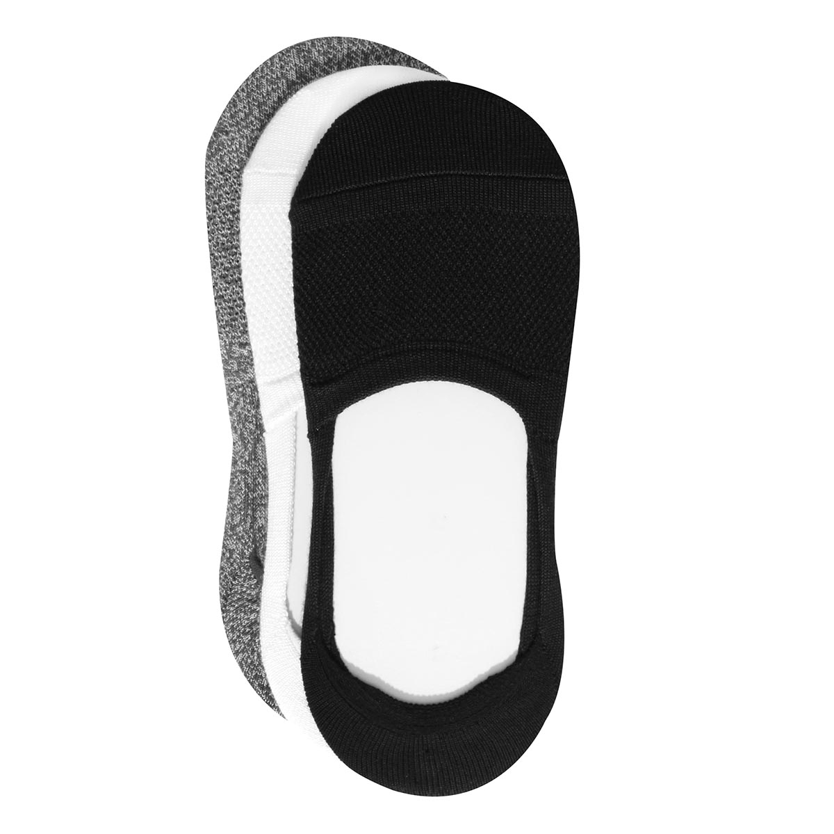 Lds Seasonless Core gry marl liner - 3pk