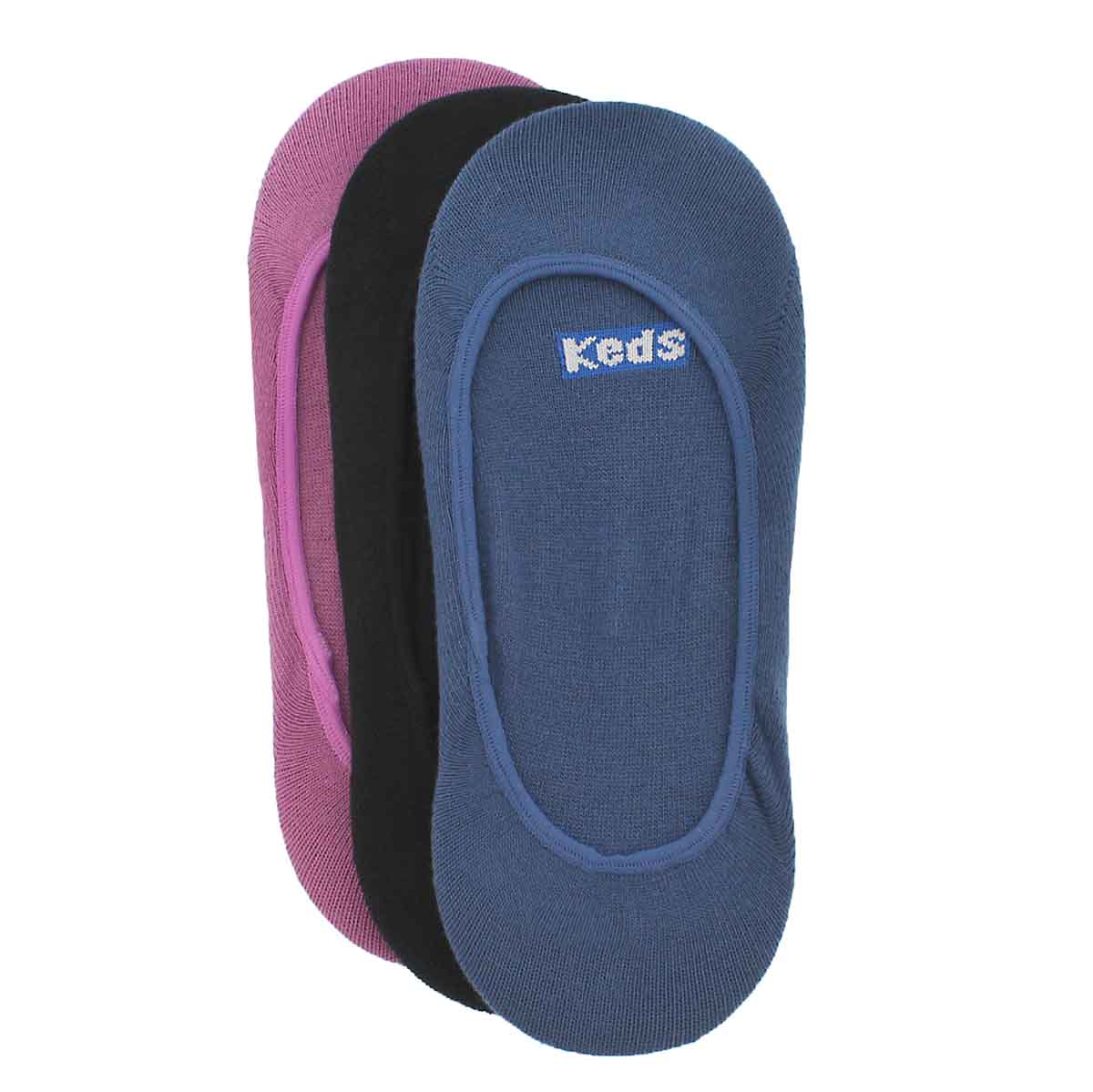 Lds Seasonless Core navy liner - 3 pk