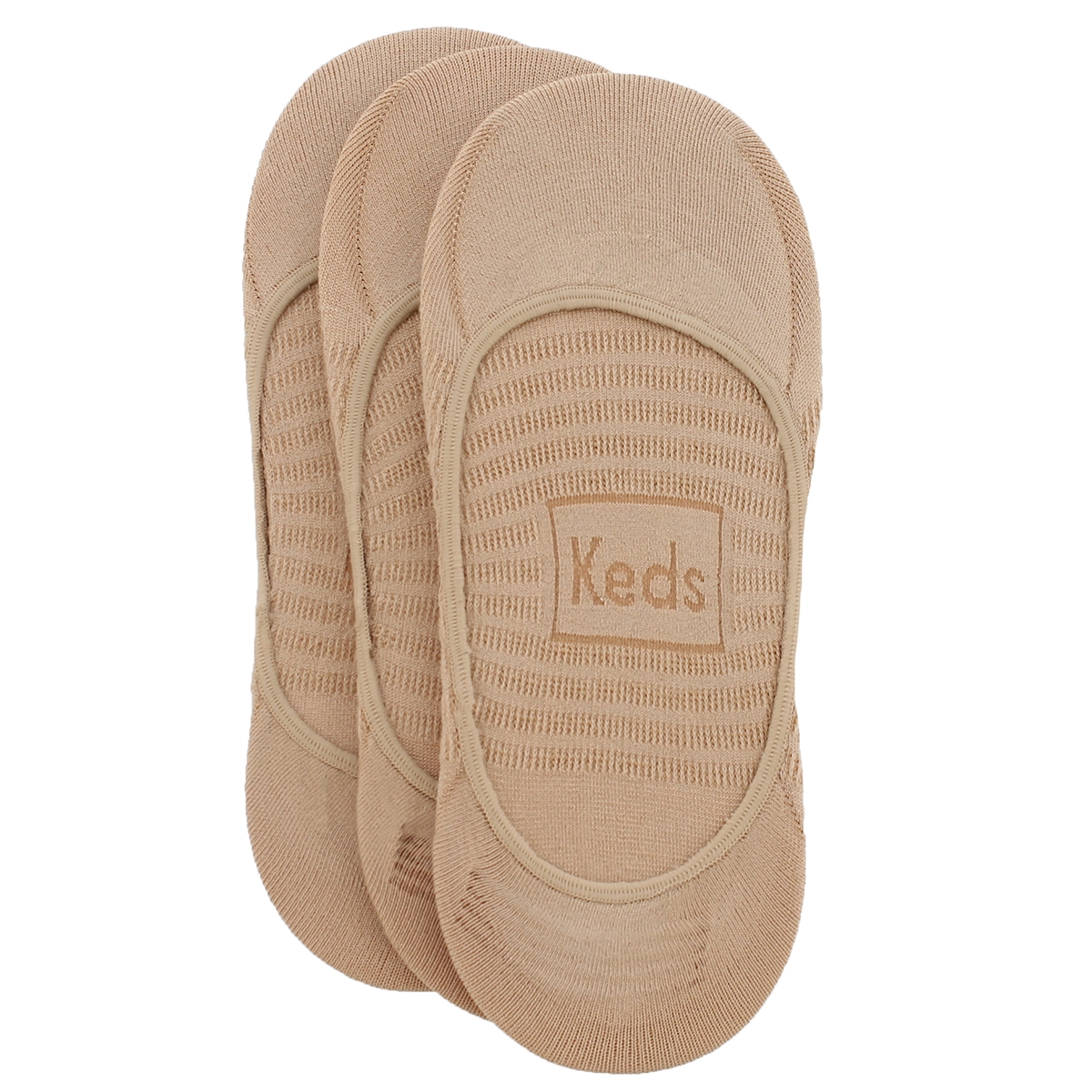 Women's MICRO SKIMMER nude liners - 3pk
