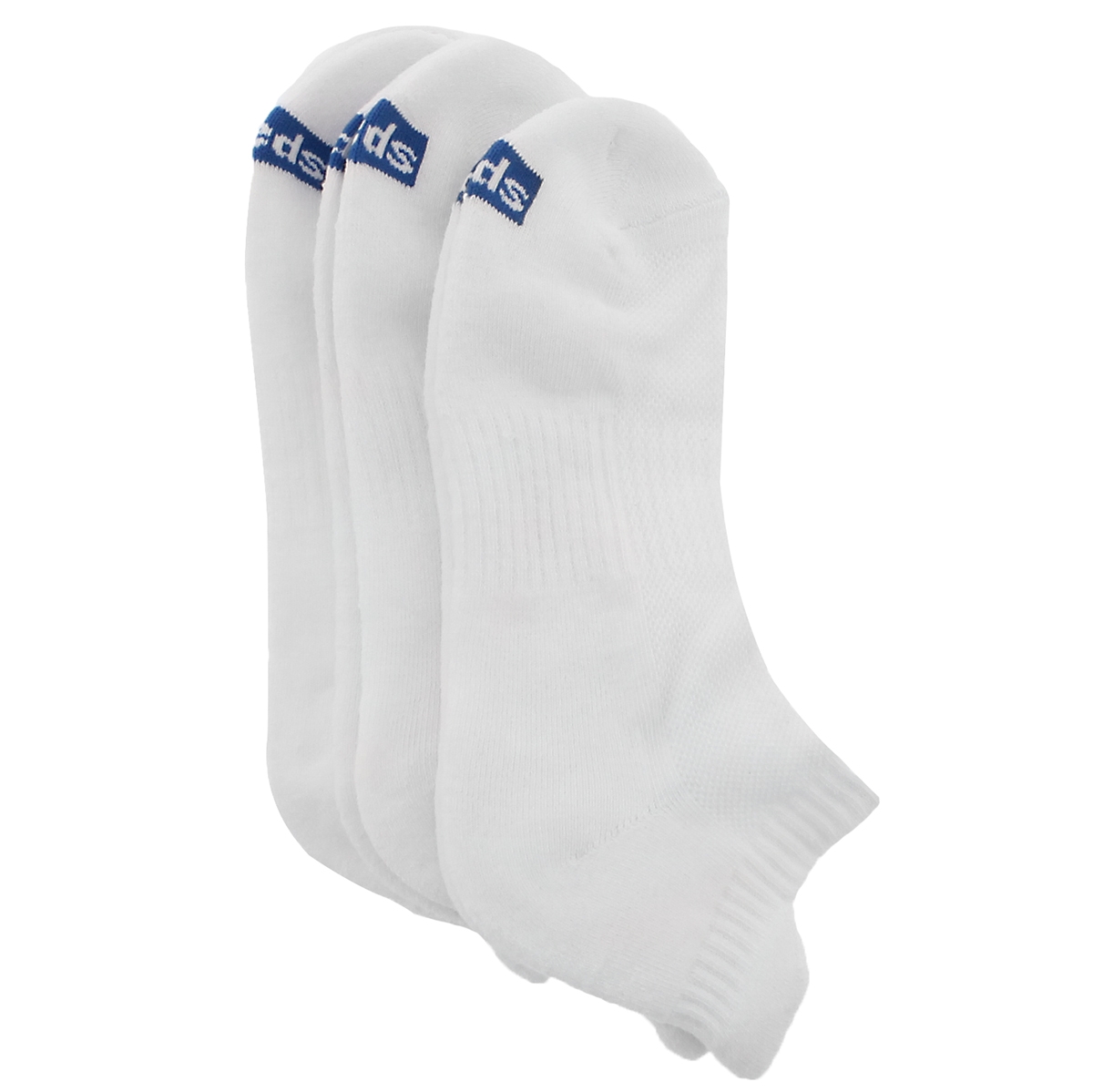 Women's SEASONLESS CORE white low socks - 3 pk