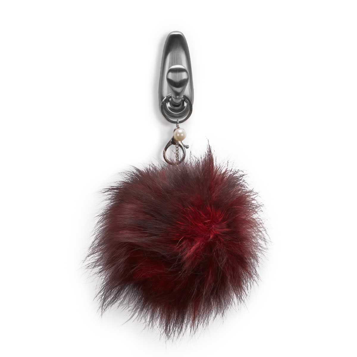 Burgundy KEYCHAINPOM accessory
