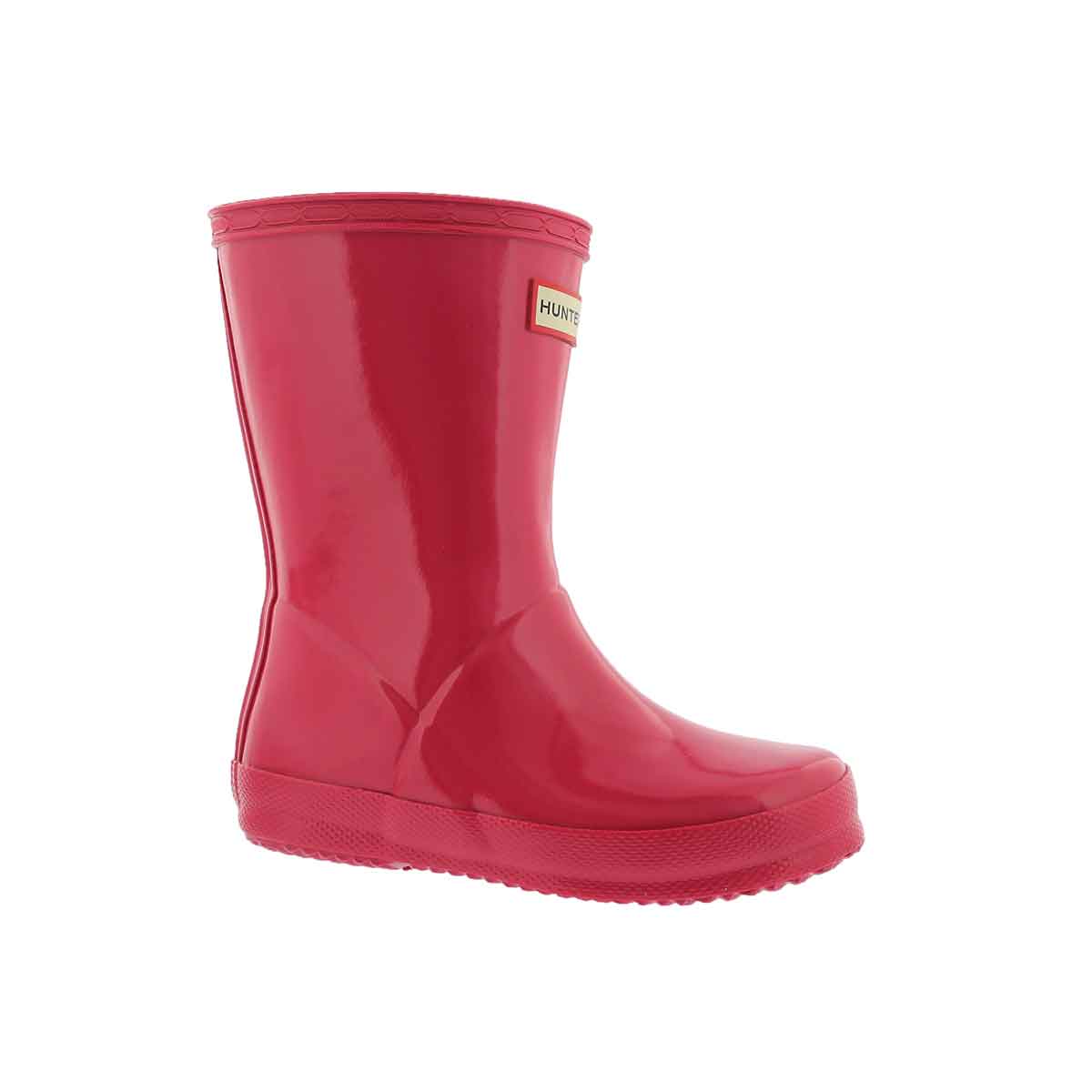 Infs First Classic Gloss pnk rain boot