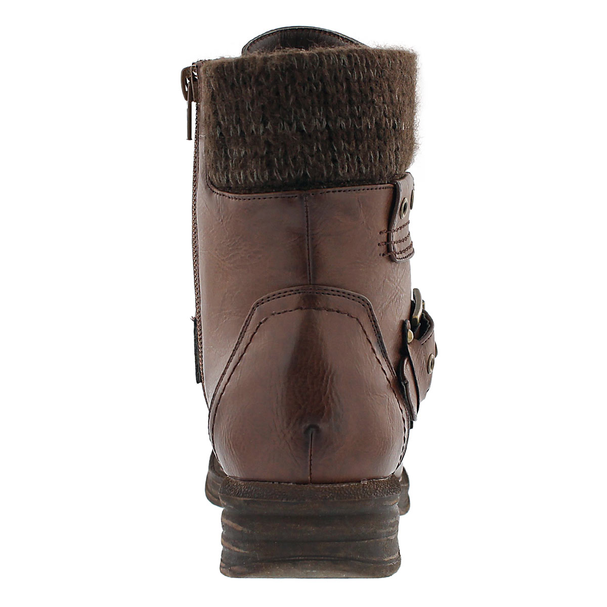 Lds Kiara brn lace up casual boot