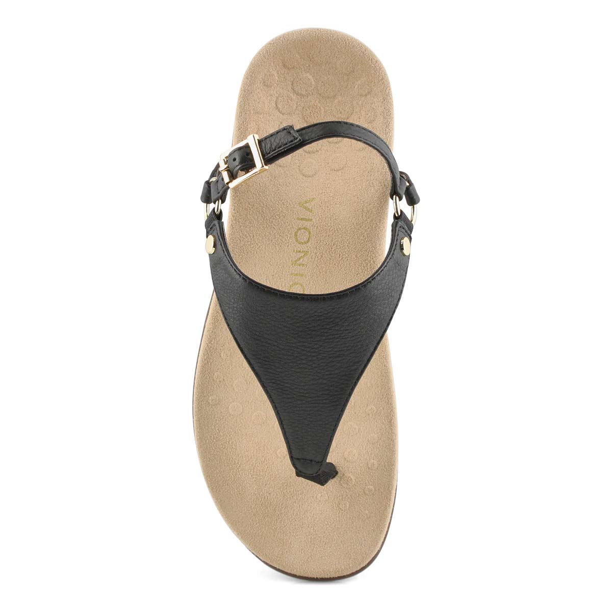 black strappy thong sandals